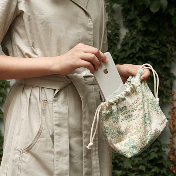 Dailylike Bucket Drawstring Pouch - Picture 3 of 8